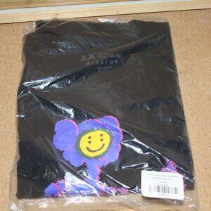 KAWS x Cactus Plant Flea Market Black T Shirt XL